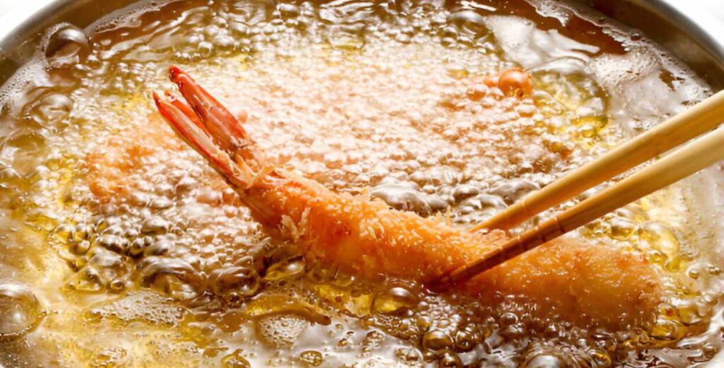 Shrimps Frying