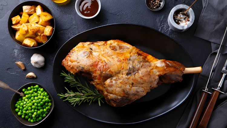 Roast Lamb with Potatoes