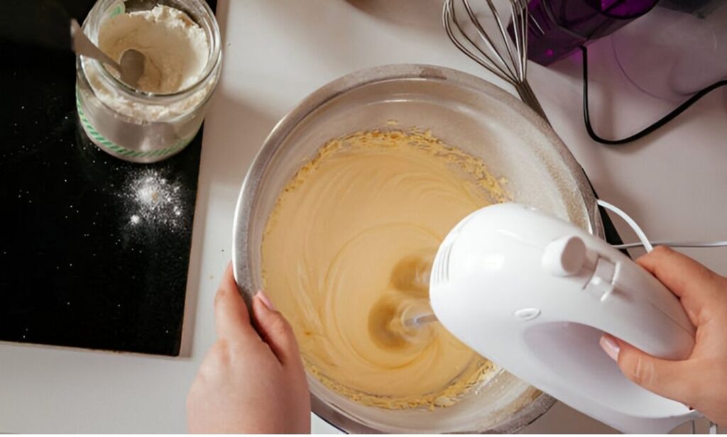 Greek Almond Shortbread Cookies Batter