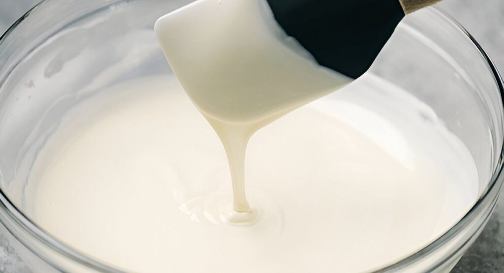 Melt the White Chocolate